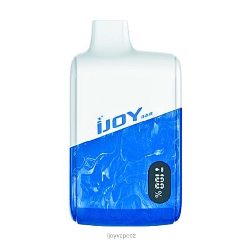iJOY Disposable Vape Review - iJOY Bar Smart Vape 8000 šluků 2H44817 broskvová borůvka