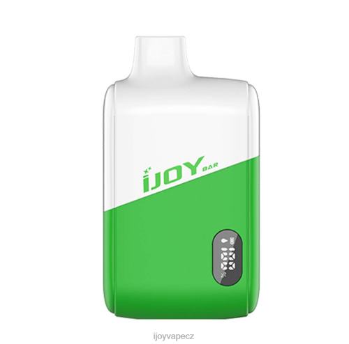 iJOY Disposable Vape Review - iJOY Bar Smart Vape 8000 šluků 2H44827 bílá gumová