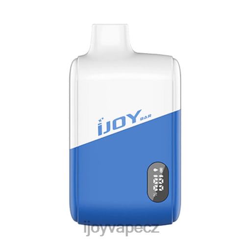 iJOY Vape Review - iJOY Bar Smart Vape 8000 šluků 2H4486 modrý razz led
