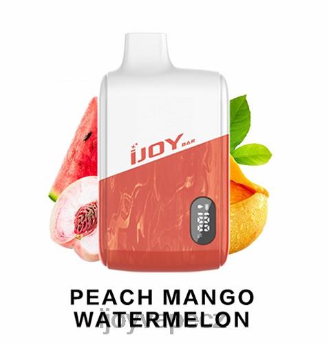 iJOY Vape Czechia - iJOY Bar IC8000 jednorázový 2H448191 broskev mango vodní meloun