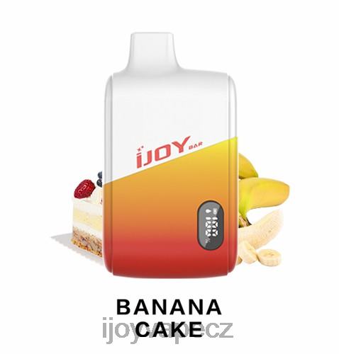 iJOY Vape Review - iJOY Bar IC8000 jednorázový 2H448176 banánový dort