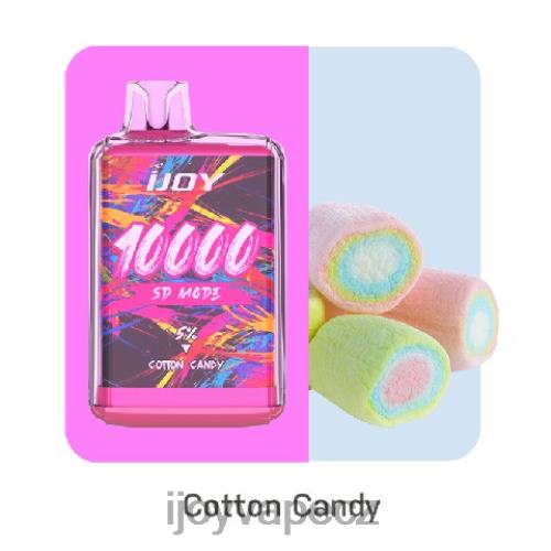 iJOY Vape Flavors - iJOY Bar SD10000 jednorázový 2H448165 cukrová vata