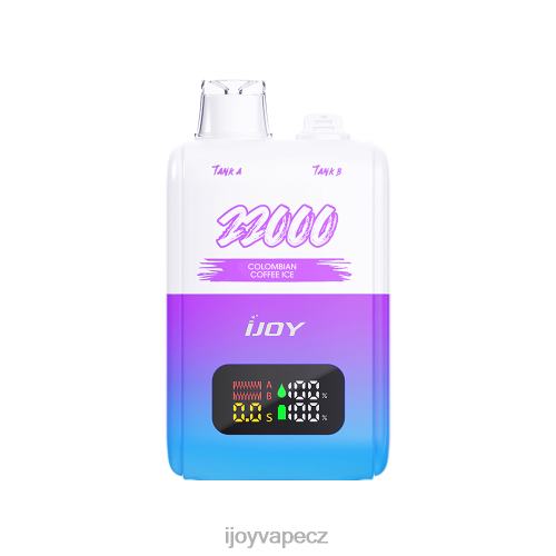 iJOY Disposable Vape Flavors - iJOY SD 22000 jednorázový 2H448148 Černý led